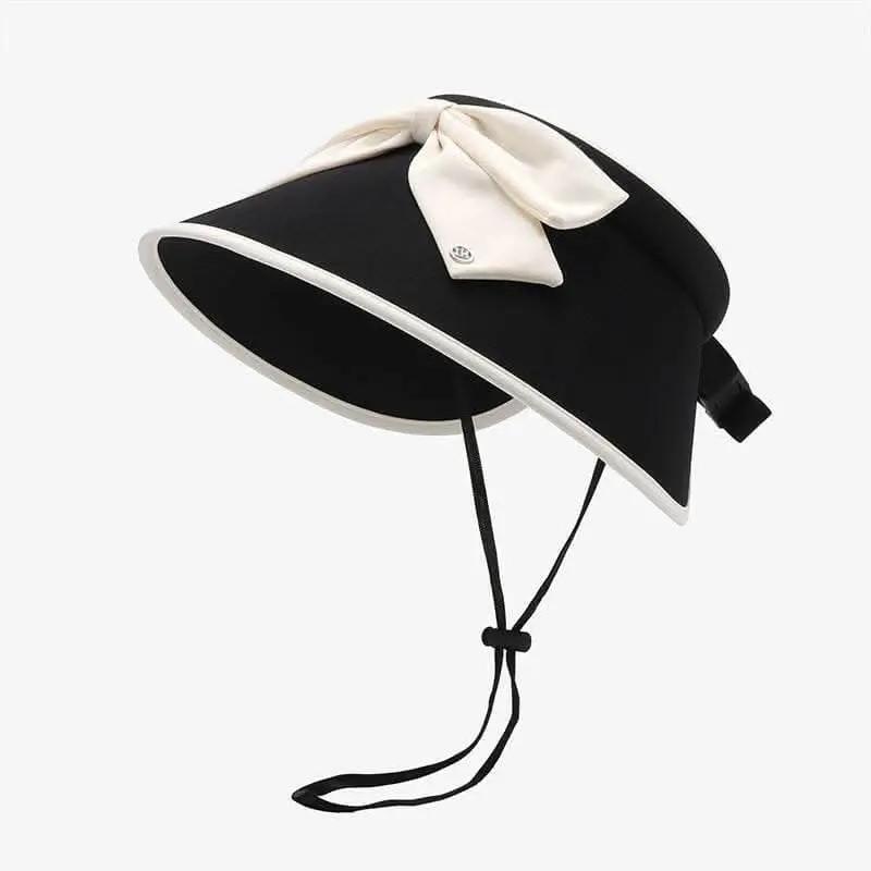 Trendy bow ice silk sun hat - Love Salve